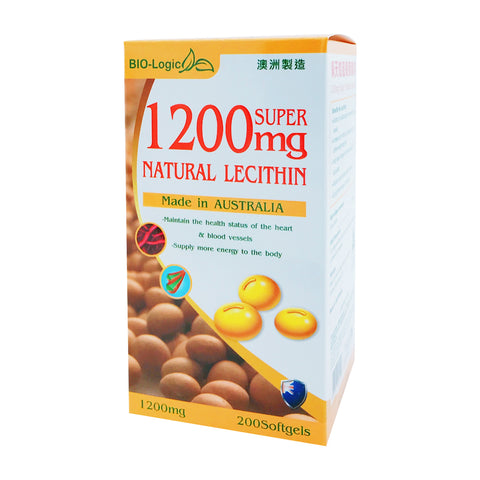 純天然超級大豆卵磷脂 (200粒)