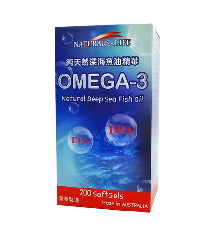 純天然深海魚油精華 200粒 C039