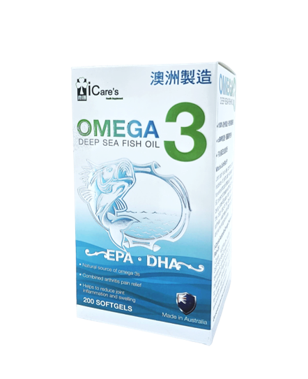 OMEGA 3 深海魚油 200粒 C154