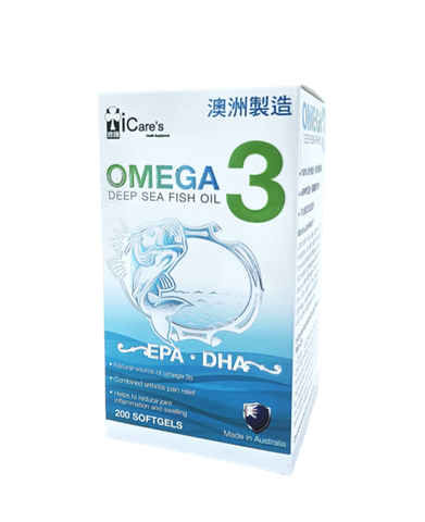 OMEGA 3 深海魚油 200粒 C154