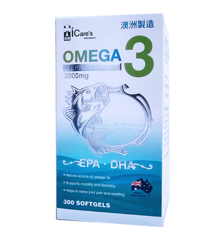 OMEGA 3 深海魚油 300粒 C186