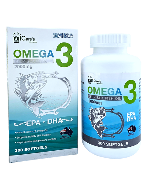 OMEGA 3 深海魚油 300粒 C186