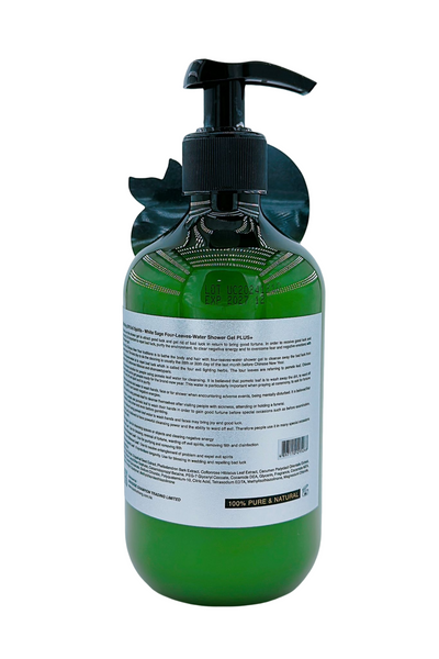 白鼠尾草四葉水沐浴露 PLUS+ 500ML UA188 (買沐浴露送白鼠尾草四葉水60ML)