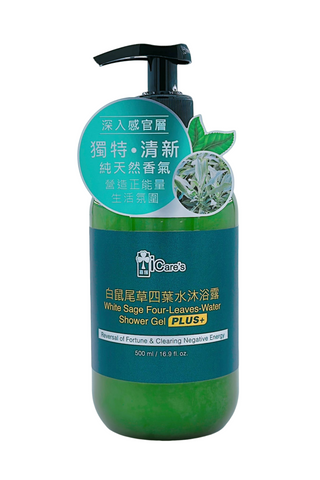 白鼠尾草四葉水沐浴露 PLUS+ 500ML UA188 (買沐浴露送白鼠尾草四葉水60ML)