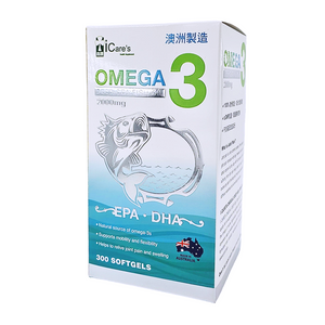 OMEGA 3 深海魚油 300粒 C186